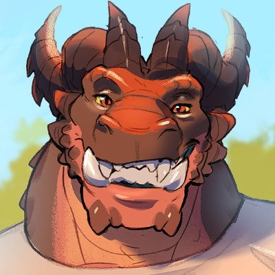 Big drgn dinosaur, furry artist, magical artifact shenanigans.
25+.
NSFW ahead !
||
husb @Slodoggo