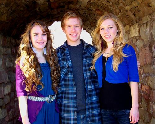 Triplets. 18. we play piano. all of us. at the same time.