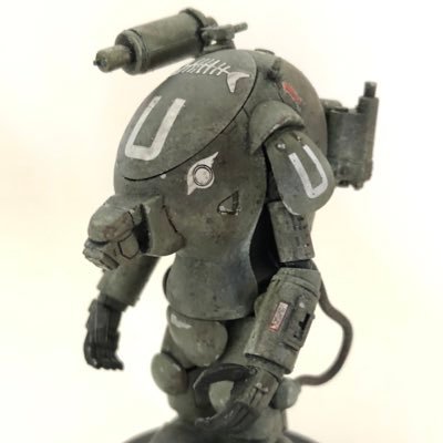 NUN32106059's profile picture. 約10年間封印状態だったプラモ作りを再開。たまたま手にしたガチャーネンをキッカケに、マシーネンクリーガーにハマり中。ガンプラ・ミリタリー等も作ります。リビングモデラーなので、基本的に全てアクリル筆塗りです。お気軽にフォローいただけると嬉しいです。無言フォローさせていただく事もありますが、宜しくお願いいたします。