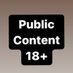 Public Content 18+ (@18public26493) Twitter profile photo Public Content 18+ (@18public26493) Twitter profile photo