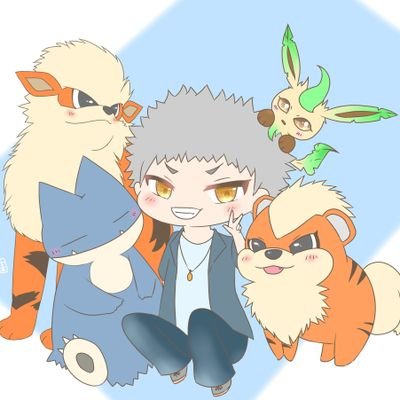 日常、趣味垢ワンピース、ポケモン、アークナイツ(トレカ)/ゾロ、たしぎ、ガーディ、ウインディ、ブレイズ、チェン、アーミヤ(箱推し)/ヘッダー @rika_pokeka #キツネ会🦊 ドーンさんの事をリスペクト🐾🐾🐾
