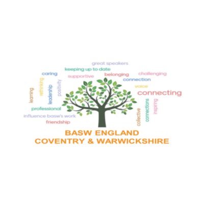 Twitter feed for Coventry and Warwickshire branch of the British Association of Social Workers. Welcoming Social Workers and students from all sectors.