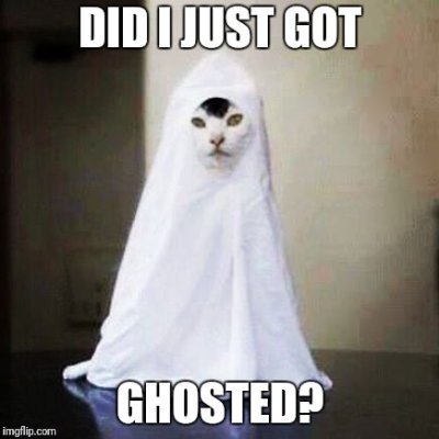 GHOSTED...