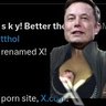 ElonMuskBoobies's profile picture. Fuck Elon Musk, donkey-manchild, letter "X" fanatic, and the father of Twitter porn! Eat ass, Elon! 

Fuck Elon simps too! And fuck techbros! Sickos!