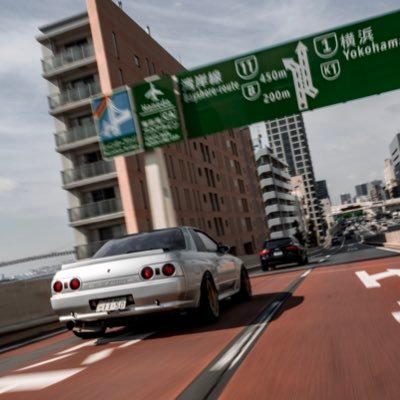 湾岸MIDNIGHT 平本洸一オマージュのR32スカイラインとミドリが美しいE46touring #つくろう僕の私の本物の竜