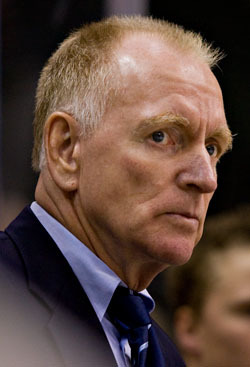Coach for the Michigan Hockey team.  Former Michigan player, NHL Player and Current Michigan Coach