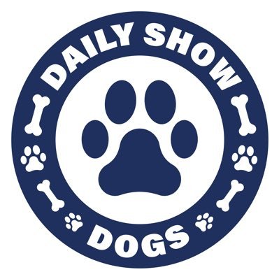 The official dogs of @thedailyshow. Put the news on paws!