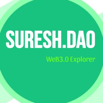 Community User Of @Berachain ⚙️🌙
Crypto Enthusiast
Supporting Early Projects
SURESH565.DAO Web3.0 👀
