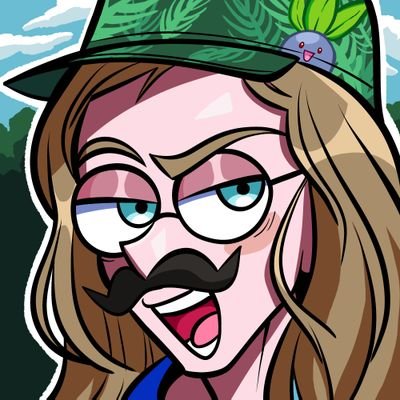 My name is Cal Zone, and this is my Twitter Account. Hoenn Safari Warden and #1 fan of Oddish. H
(masterful portrait by @_mimiyori) H