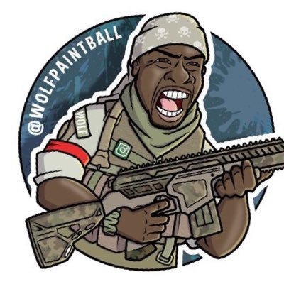 The most interesting Paintball Player in the World THE WOLFS DEN on youtube
