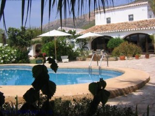 Beautiful Finca in Javea, Alicante, Spain for holiday rental.
'Country Living in the Sun'.