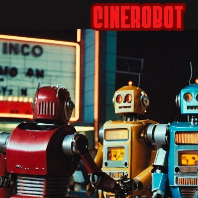 cinerobot's profile picture. Creator of AI movies/Ai enthusiast
CPP: @nimvideo @ClipflyOfficial
OFFICIAL LINKS:
📺https://t.co/WDdHTg8Qb6