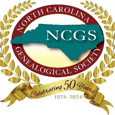 . . . preserving and promoting genealogical studies in North Carolina since 1974 - and Celebrating our 50th anniversary during 2024!