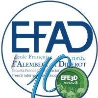 EFAD - Ecole Française D'Alembert Diderot (@ecoleefad) 's Twitter Profile