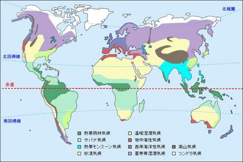 ケッペン の 気候 区分 覚え 方