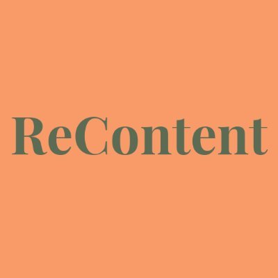 Talking to you, about things I find interesting
Instagram: @recontent__