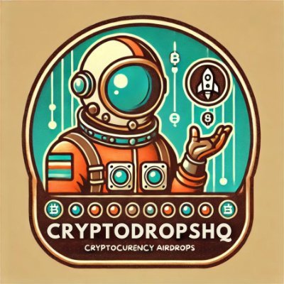 CryptoDropsHQ's profile picture. 🚀 CryptoDropsHQ | Discover the latest airdrop opportunities in the crypto world! 💰🔍 Stay tuned for exclusive updates, tips, and more. Join the airdrop hunt!