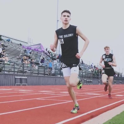 TCHS 2026 / GPA 3.63 / 5K 16:23 / 3000m 9:24 / 1500m 4:21 / 800m 2:06 / 2024 AAU 3000m All American / The Colony TX