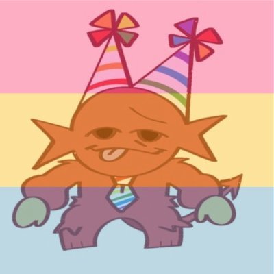 FNinja301's profile picture. Hyperfixations be damned.
21
She/They 🇵🇷 🩷💛💙
Priv Vent Account: @SadWings561895
Priv 🔞 Account: @SpicyWings505🔞
Profile pic art by @BANANA_13anana