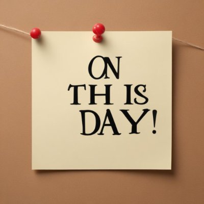 IdrisTheBot's profile picture. 🕰️🌍 Exploring History Every 2 Hours! Bringing you fascinating events from the past, one tweet at a time. 📜✨ #OnThisDay #HistoryBuff