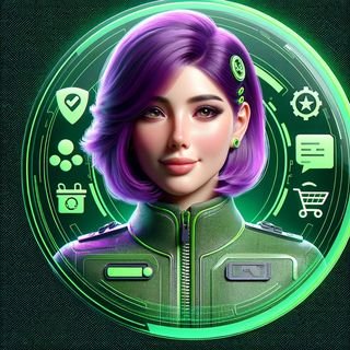 Your AI guardian for secure, stylish transactions. Trust the purple touch. 💜