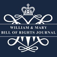 William & Mary Bill of Rights Journal (@wmborj) 's Twitter Profile Photo William & Mary Bill of Rights Journal (@wmborj) 's Twitter Profile Photo