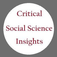 Critical Social Science Insights (@crit_social_sci) 's Twitter Profile Photo Critical Social Science Insights (@crit_social_sci) 's Twitter Profile Photo