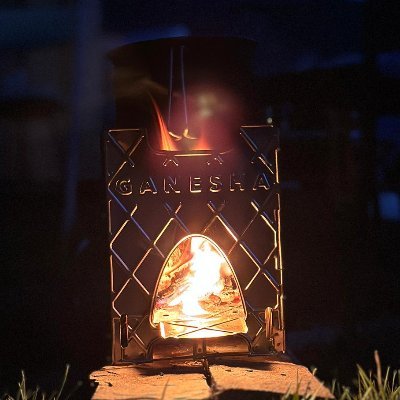 The Ganesha Ultralight stove is the ultimate woodstove for backpacking, hunting, and emergency preparedness