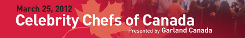 Celebrity Chefs of Canada is an exciting partnership Chefs from across Canada’s landscape. All of them will converge on the NAC stage on March 25!