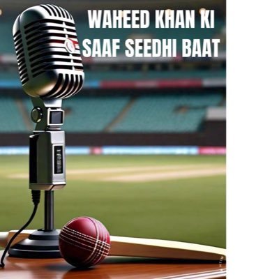A media person for last 32 years. Presently run my Waheed Khan ki Saaf Seedhi baat channel on YT and host sports show endorsements, collabs, sponsors welcome.