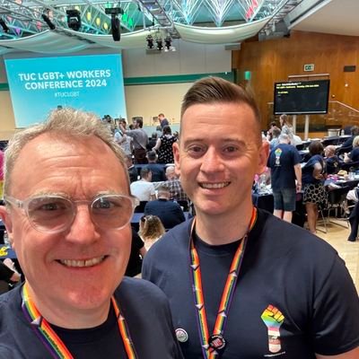 LGBTQ+ Equalities Rep. Work for Unite the union.