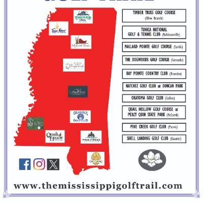 The MGT features 10 great facilities for you to play while in the Magnolia State
