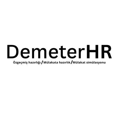 DemeterHR Mayıs 2024'te Esra Uysal Avcı tarafından kurulmuştur. Özgeçmiş hazırlığı, mülakat hazırlığı ve mülakat simülasyonu alanlarında hizmet vermektedir.