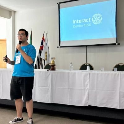 • Representante Distrital de Interact 2024-25
• Tesoureiro da MDIO
• Divando desde 2020-21