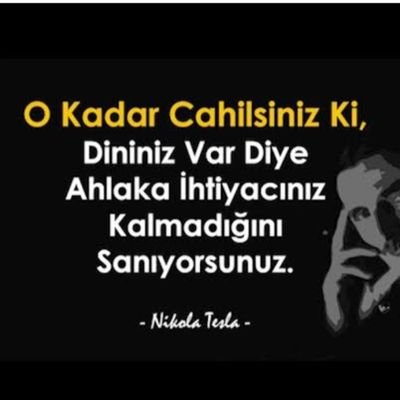 Teknisyen-Tekniker🔩🔧🧯🪒
677. 7 y 7 m 7 d
🌱Adalet mülkün temelidir.
Ahlak yoksa Adalet de yoktur