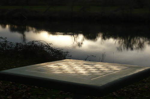 ConcreteChess's profile picture. Concrete marble inlay chess tables for parks, schools, cafes and gardens. Check.