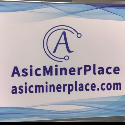 asicminerplace's profile picture. A new in AsicMinerPlace