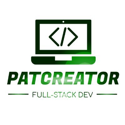 PATCREATOR
Kigali / Rwanda
I'm Full stack website developer
Contact
Tel:+250783999980
Email:ppatcreator@gmail.com
Social media:@patcreator.dev
Yt:@patcreatordev