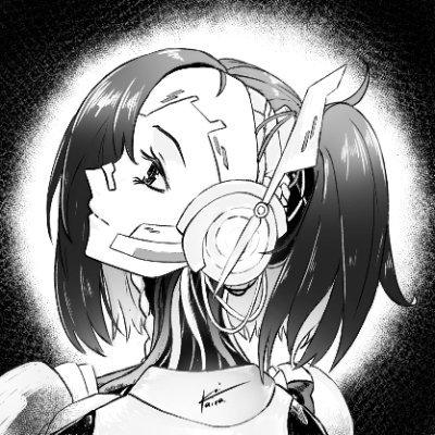 mercy_kills_'s profile picture. Cyborg VTuber, Musician, Gamer, Game Developer, Artist.