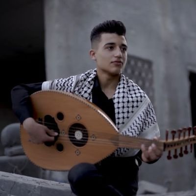 I am Palestinian Saleh Jabr, a Palestinian musician from Gaza 🇵🇸
