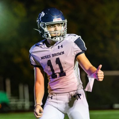 matt_ziady's profile picture. Moses Brown ‘25 | WR/CB | #11 | 3.8 GPA |4.68 40 time | 401-234-6762 | MB Head Coach: (401) 598-7332 | matthewziady@gmail.com