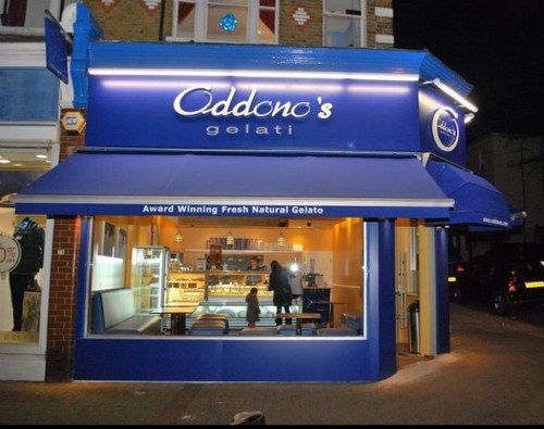 oddonos's profile picture. Award Winning Fresh Natural Gelato - South Kensington, Battersea, Hampstead, East Dulwich, Chiswick, Stoke Newington and Wimbledon. Freshly made in store daily.
