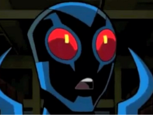 バットマン：ブレイブ＆ボールドに登場する３代目ブルービートル（ハイメ・レイエス）の非公式botです。アニメの台詞をランダムに呟きます。（現在調整中）