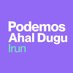 Podemos Ahal Dugu Irun (@podemosirun) Twitter profile photo Podemos Ahal Dugu Irun (@podemosirun) Twitter profile photo