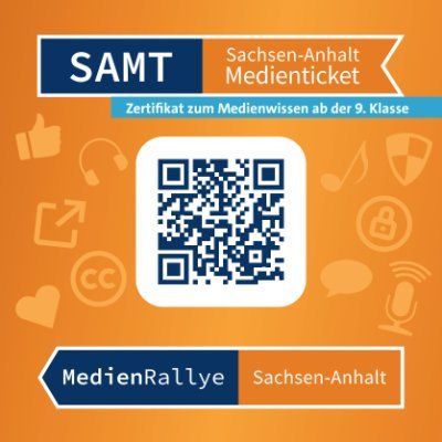 📱Das Sachsen-Anhalt Medienticket (SAMT) fördert die Medienbildung & 💻 die MedienRallye fördert die Medienkompetenz von Schülerinnen und Schülern. 🏫