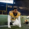 MalachiBarr2026's profile picture. Class of 2026 | Line Backer/Full Back | 5’10 230 | GPA 3.4 | Our Lady of Good Counsel | 2028919856/malachibarr2026@gmail.com | https://t.co/uyjq8M6Kqk