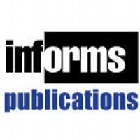 INFORMS Publications (@informspubs) 's Twitter Profile