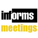 INFORMS meetings offer you the ultimate in networking and learning—the opportunity to exchange information, ideas, and perspectives with your colleagues.