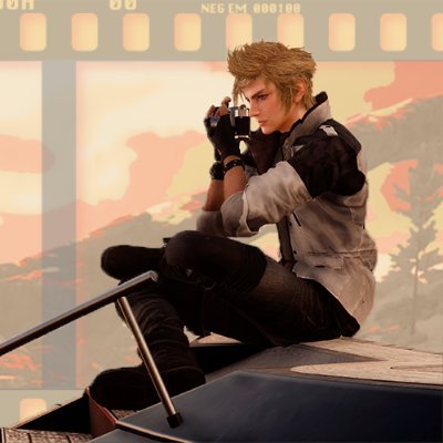 A fanzine featuring Prompto Argentum from FFXV 📸 cancelled.