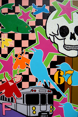 POP PAINTING/POETRY/CULTURE/DESIGN/URBAN CLOTHING/ SPREADING THE GOOD WORD.........
